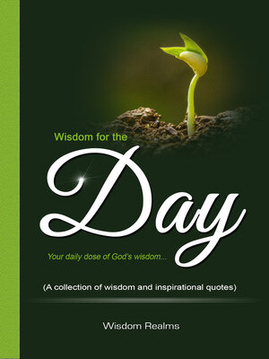 cover image of Wisdom for the Day